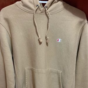 Champion Reverse Weave Hoodie Unisex Country Walnut Hoodie - SIZE SMALL